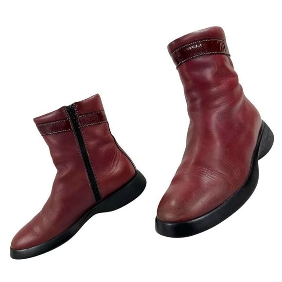 Vintage Hogan Zip Up Chelsea Boots Women’s Size 38 (US Women’s 7) - Picture 2 of 10